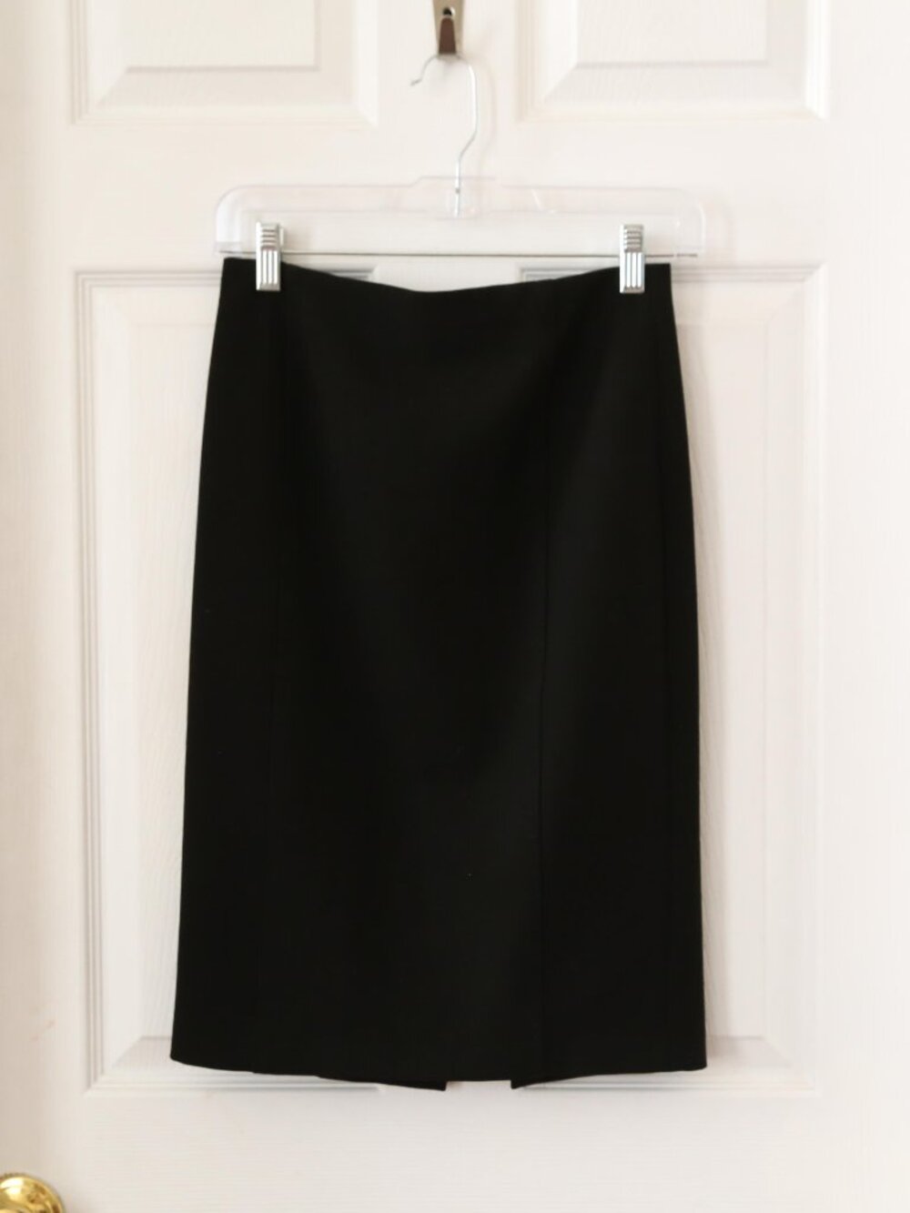 Alice + Olivia Employed Black High Waist Midi Pencil Skirt – Size 0